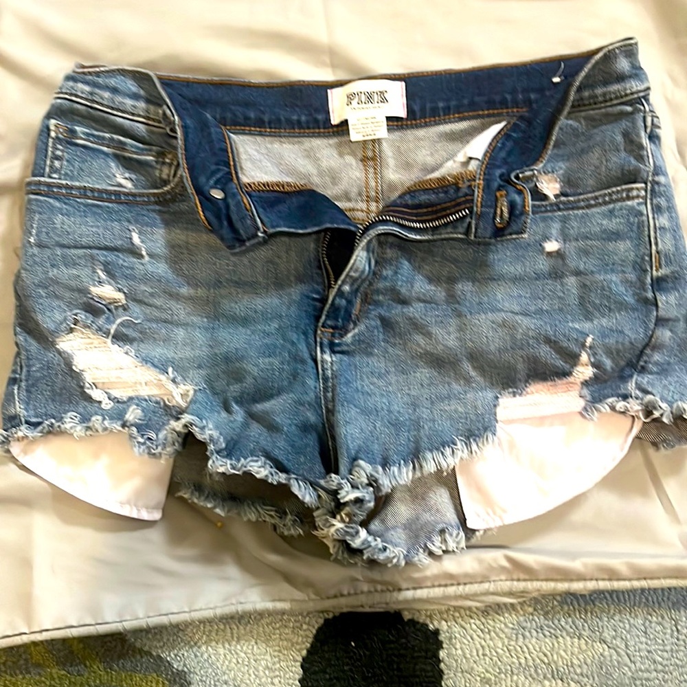 Victoria’s Secret women’s blue Jean shorts size 10